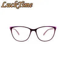 LuckTime Простые Модные Женские оправы для очков Новые Женские оправы очки от близорукости счастливое время оправа для глаз#1951
