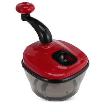 

Hand Crank Food Chopper Vegetable Fruit Cutter Slicer Grinder Blender Crusher