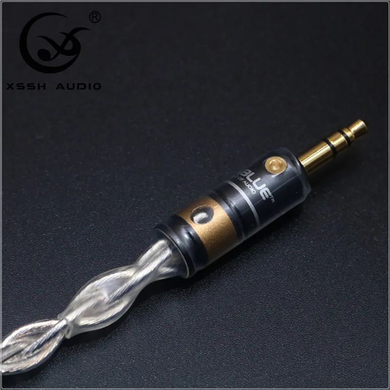 XSSH 10pcs Hi end Gold Plated Audio Male Earphone Headphone plug 3 5mm 1 8 jack connector aux cable jack rca