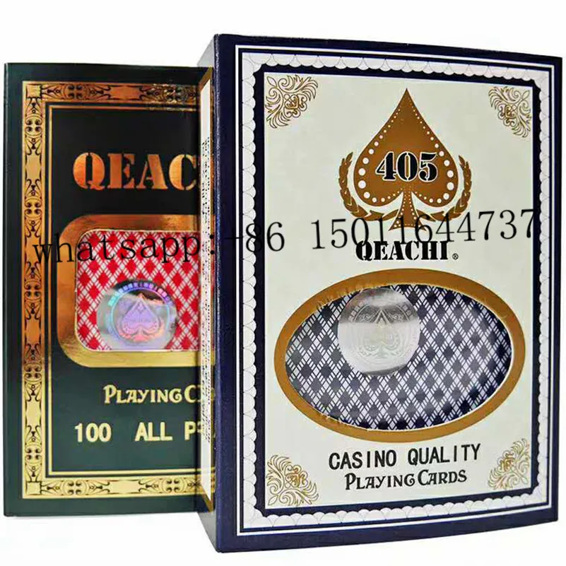 Игральные карты QEACHI для инфракрасных контактных линз волшебный трюк деки