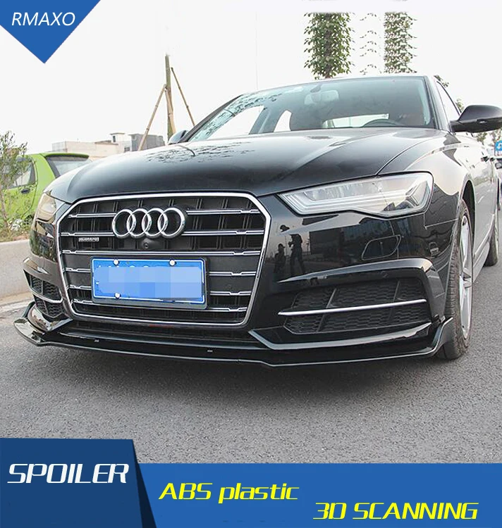 Задний спойлер для Audi A6 2017 2019 ABS задний бампер|Спойлеры и крылья| |