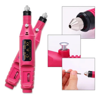 

BORN PRETTY Electric Nail Drill Kit Gel Polishing Grinding Machine Nail Drill Bits Nail File Pedicure Nail Art Tool