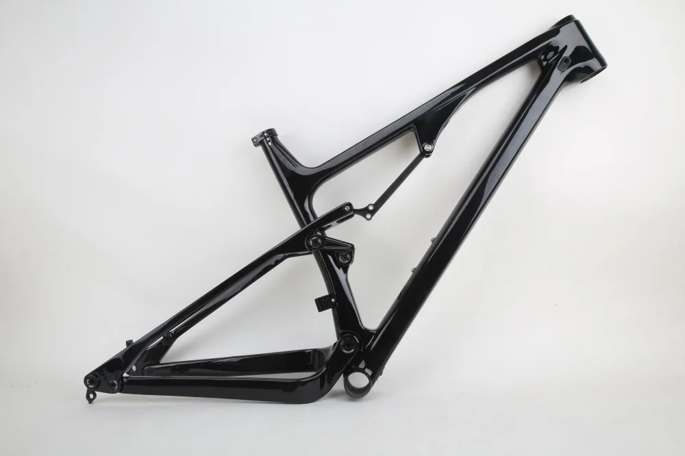 Top Free Shipping 2019 27.5er 29er All Mountain Enduro CARBON Full Suspension Frame bike 148*12mm Boost MTB Mountain XC Bike 27.5+ 11