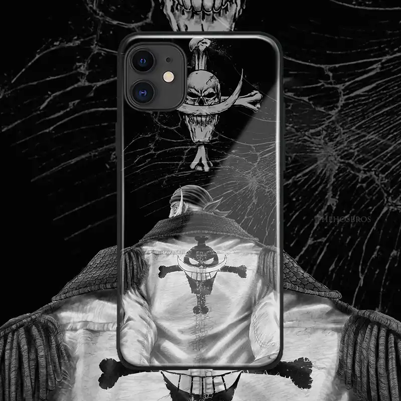 Edward Newgate Whitebeard Soft Silicone Tempered Glass Phone Case Cover Shell For Iphone Se 6s 7 8 Plus X Xr Xs 11 Pro Max Aliexpress