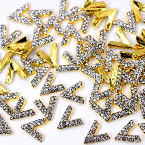ZM 163 DIY дрель для ногтей красоты V-shape декоратор, 10 штук в сумке