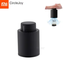 XIAOMI Mijia Circle Joy Винная Пробка пластиковая ABS вакуумная память винная пробка электрическая пробка винные пробки