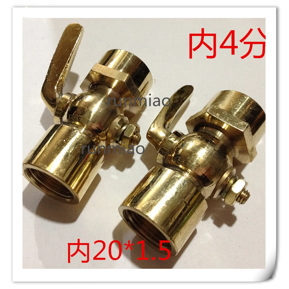 1/" BSP Женский x M20x1.5mm метрический женский латунный слив Petcock запорный клапан воды топлива газовое масло