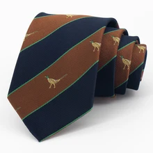 

Brand New High Quality 8CM Wide Business Tie For Men Fashion Formal Striped Gentleman Necktie Party Wedding Work With Gift Box