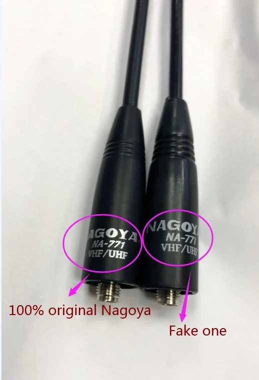 1 пара, NAGOYA NA-771 NA 771 антенна дальнего действия для Baofeng UV-5R GT-3 Yaesu Vertex SMA-Female рация усилительная