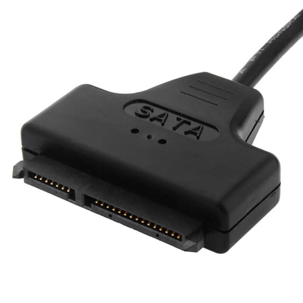 

Компьютерные Кабели SATA USB 2,0 до 2,5 дюймов 22Pin 7 + 15 ATA SATA 2,0 HDD/SSD адаптер конвертер кабель
