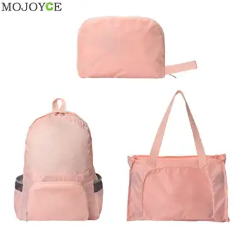 

Fashionable Foldable Backpack Waterproof Comfortable Leisure Chic Outdoor Shopping Bag for Women Men Travel Sports