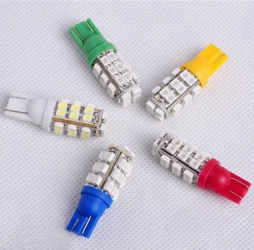 Safego синий цвет T10 168 194 W5W 28 SMD 1210/3528 светодиодный Автомобильный светильник на