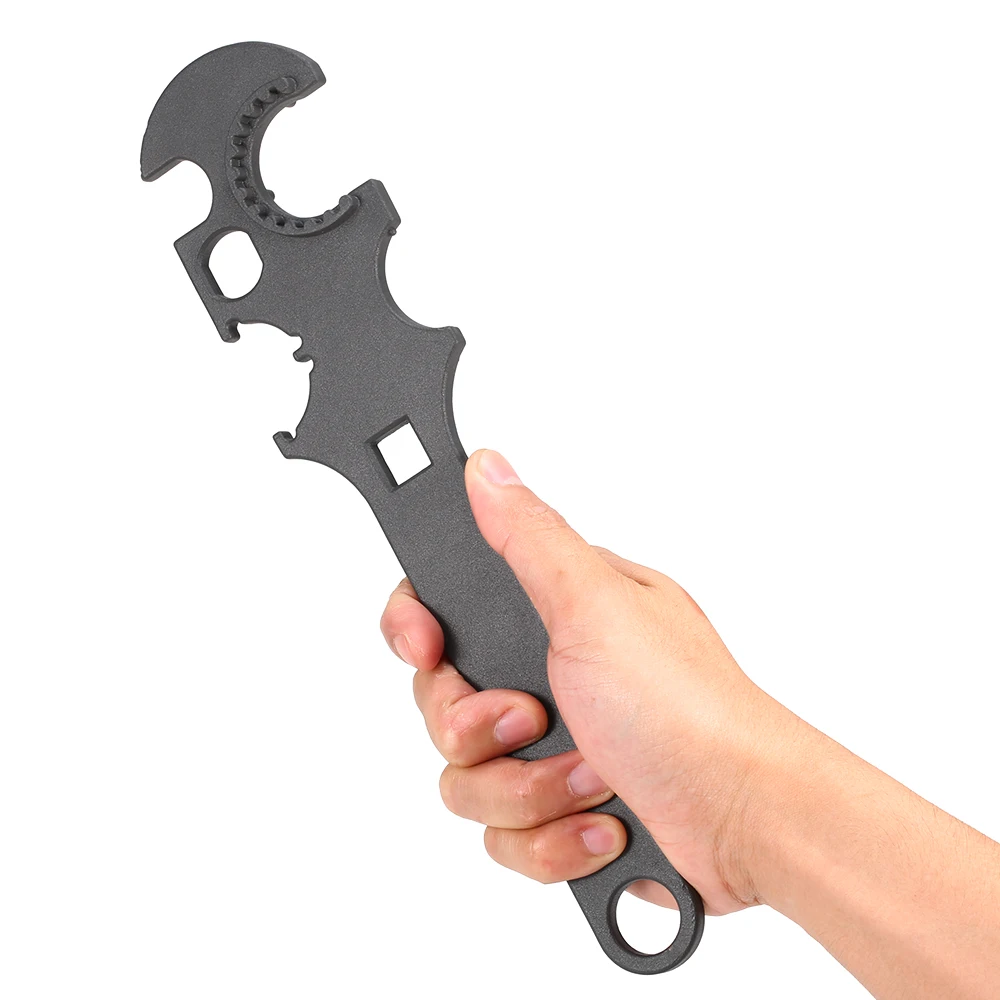 

Carbine Armorer Barrel Flash Castle Nut Wrench Tool Wrench Hunting Parts Tool 33cm Weight 562g