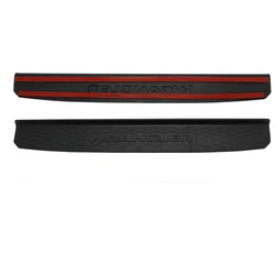 Car Interior Door Sill Entry Protector - 2/4 - Door Accessories - Door Plate Cover Sill (2 door front logo)