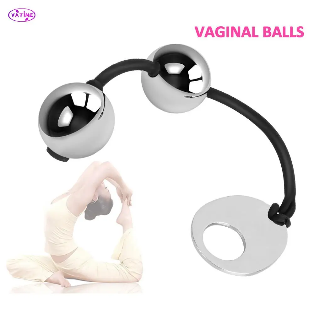 30mm Metal Vaginal Balls For Women Kegel Ben Wa Exerciser Medical Anal
