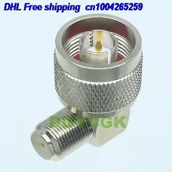 

DHL 50pcs Conversion Adapter N male to female TV female elbow right angle RF connector Metric adapter connector 22cs