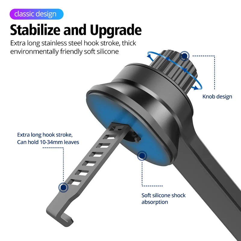 flexible phone holder Universal Car Air Vent Clip Upgrade 17mm Ball Head for Magnetic Car Phone Holder Gravity Support Stand Mount Car Charger Bracket wireless charging stand for iphone and apple watch