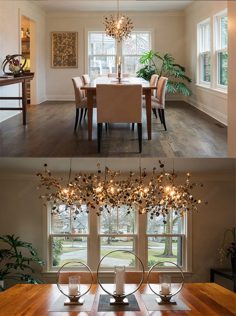 Chandelier - Modern LED Chrome Lamp