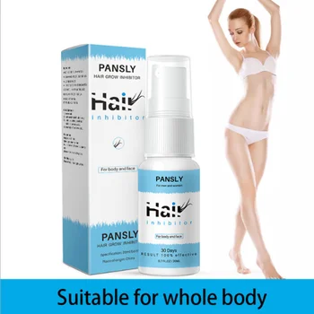 

Permanent Hair Growth Inhibitor Repair Nourish Smooth Body Hair Removal Spray for Private Parts Leg Facial Hair