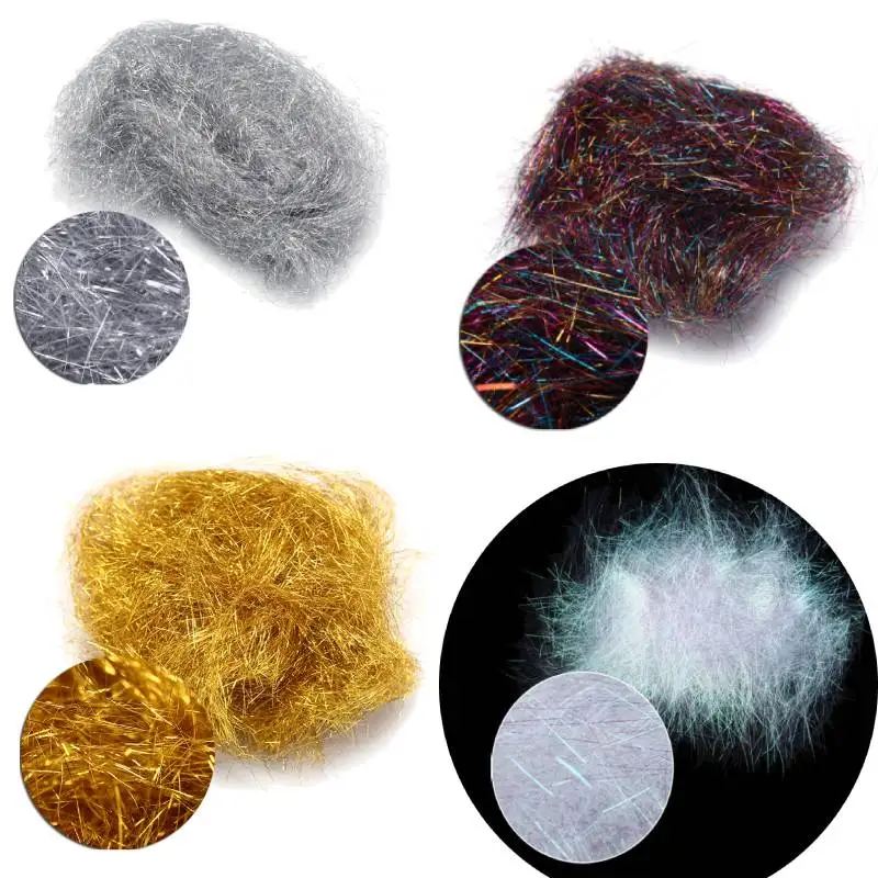 1 Bags Multi Color Fly Tying Material Hot Sale Synthetic Sparkle