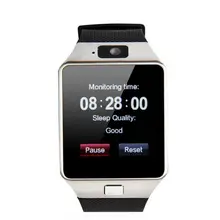 Reloj inteligente Bluetooth multifunción de gama alta compatible con tarjeta SIM GSM TF llamada de teléfono Smartwatch con cámara HD