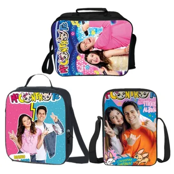 

Fashion 3D Printing TV Show Star Kids Lunch Bags for Children Lunch Box Student Food Pouch Boys and Girls Messenger Bag LB0013