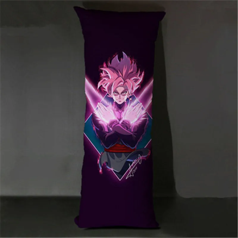 Фиолетовый Dragon Ball Super Saiyan Kakarotto Сон Гоку Прямоугольная подушка креативная детская спальня мультфильм задний Чехол для подушки X3074 - Цвет: Фиолетовый