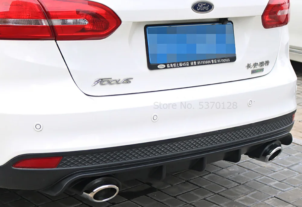 AITWATT для Ford Focus до, высококачественный АБС-пластик, задний спойлер, диффузор, защита Бампера, защитная накладка, 1 шт