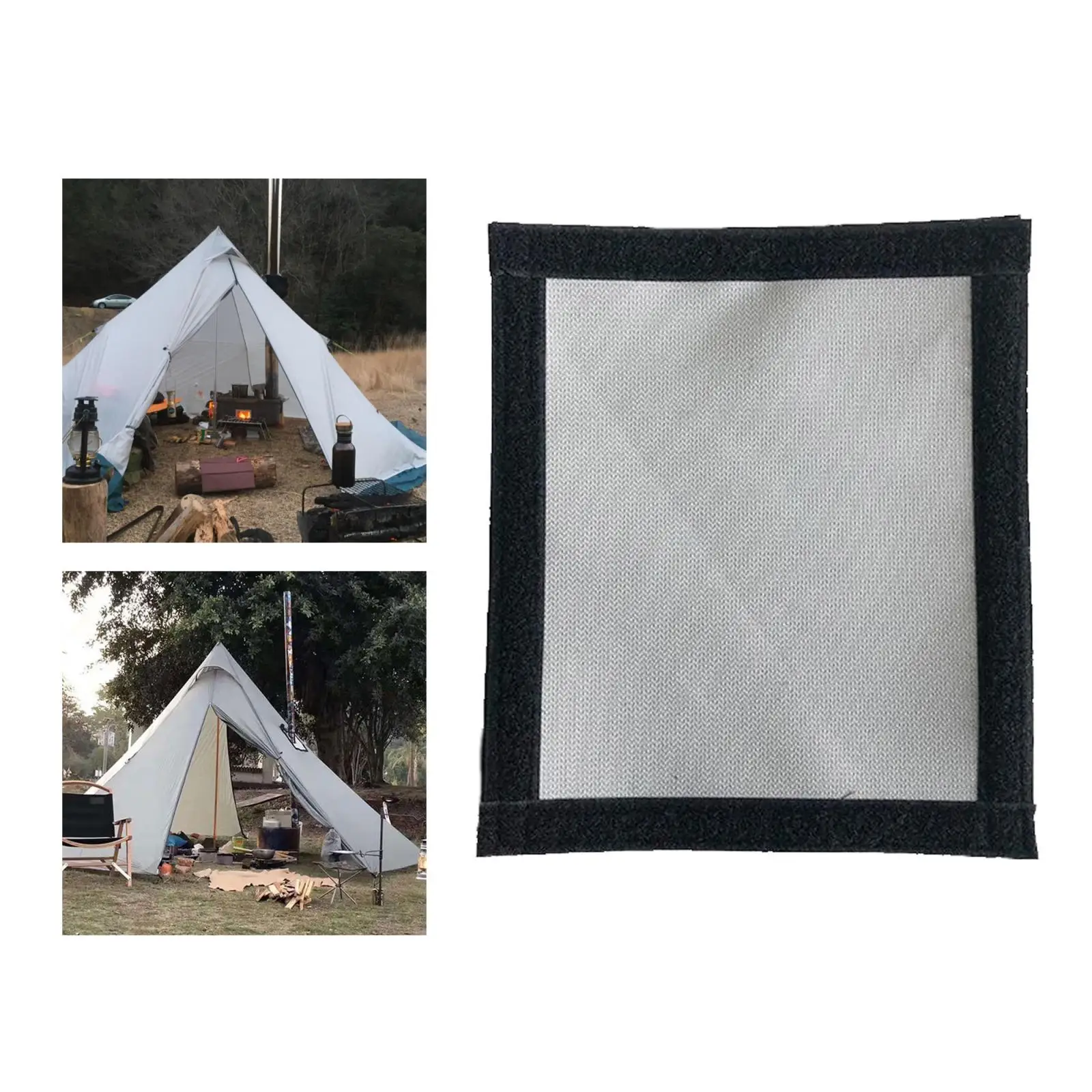 Stove Fire Pipe Ring Tent Wood Smoke Anti-scalding Prevent the from Being Burned | Спорт и развлечения