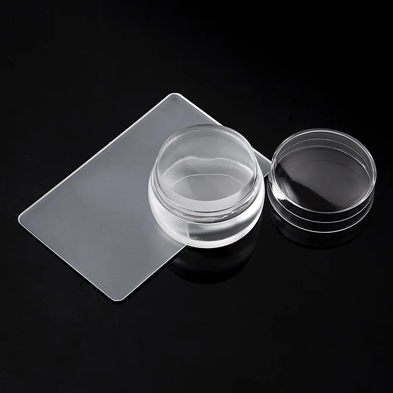 Nail Art Stamper Stamping Scraper Set - Manicure Tools