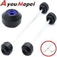 Rear Front Axle Fork Crash Slider For YAMAHA MT09/SP FZ09 2017-2020 Motorcycle Wheel Protector MT FZ 07 09