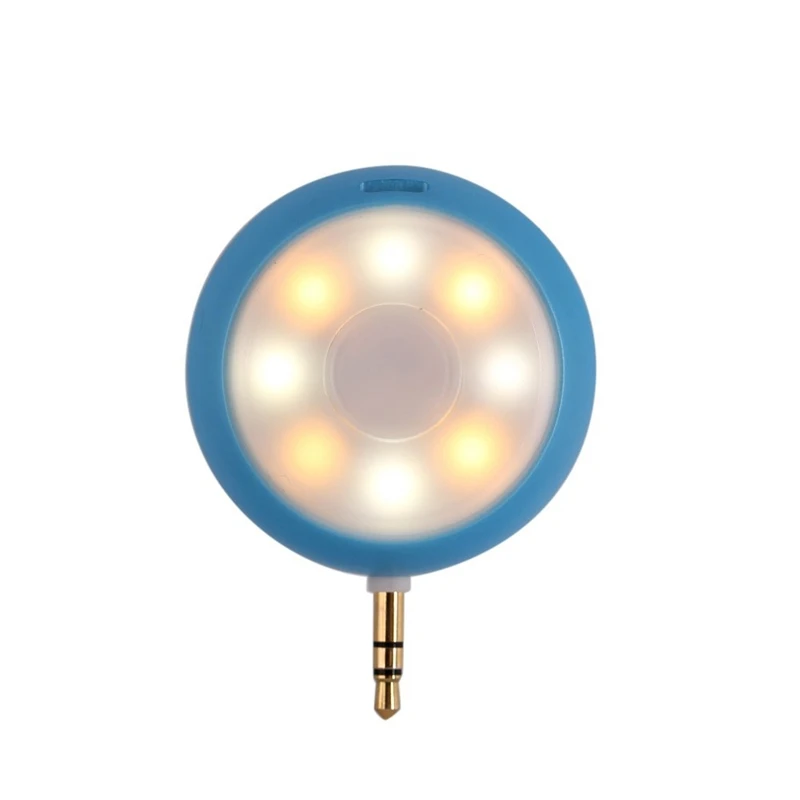 2 In 1 3.5Mm Plug Led Dimmable Selfie Light Spotlight Beauty Speaker