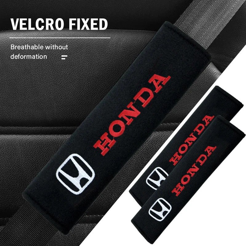 2 шт. хлопковые Наплечные Чехлы для автомобильного ремня безопасности Honda XR-V Spirior