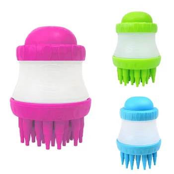 

Dog Accessories Massage Brush Cleaning Washing Shower Tool Pet -Sized