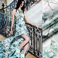 118 см набивная китайская шелковая ткань МЕТР 19 мм мягкая шелковая эластичная атласная ткань спандекс, Шелковый сатин ткань оптом