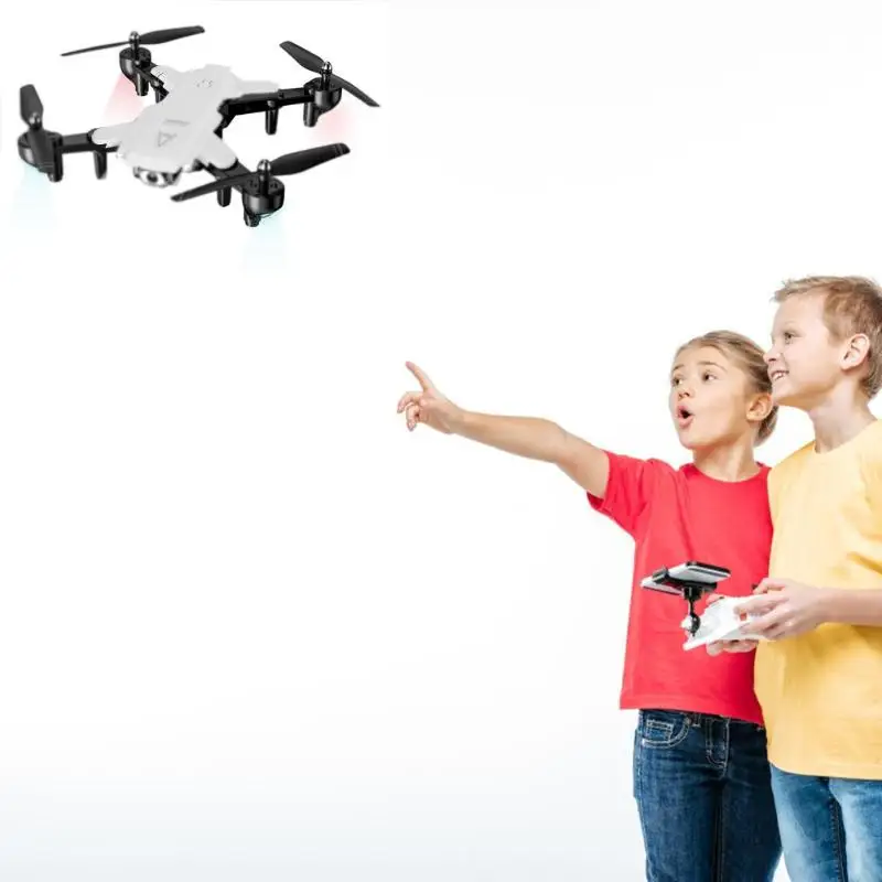 Многофункциональный Радиоуправляемый Дрон Wifi FPV Профессиональный простой безопасный Квадрокоптер набор широкоугольный вертолет летные игрушки