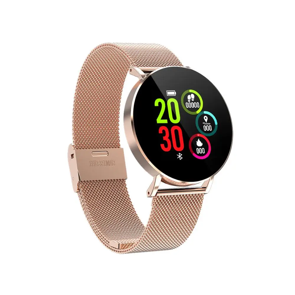 

2019 Fashion Smart Watch Women Y1 waterproof Multi-sports modes Pedometer Heart Rate Fitness Bracelet for Lady