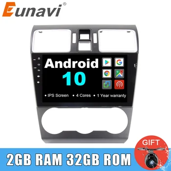 

Eunavi 9'' 2 Din Android 10 Car PC Radio Stereo Multimedia Player for Subaru Forester XV WRX 2013-2018 GPS Navigation IPS auto