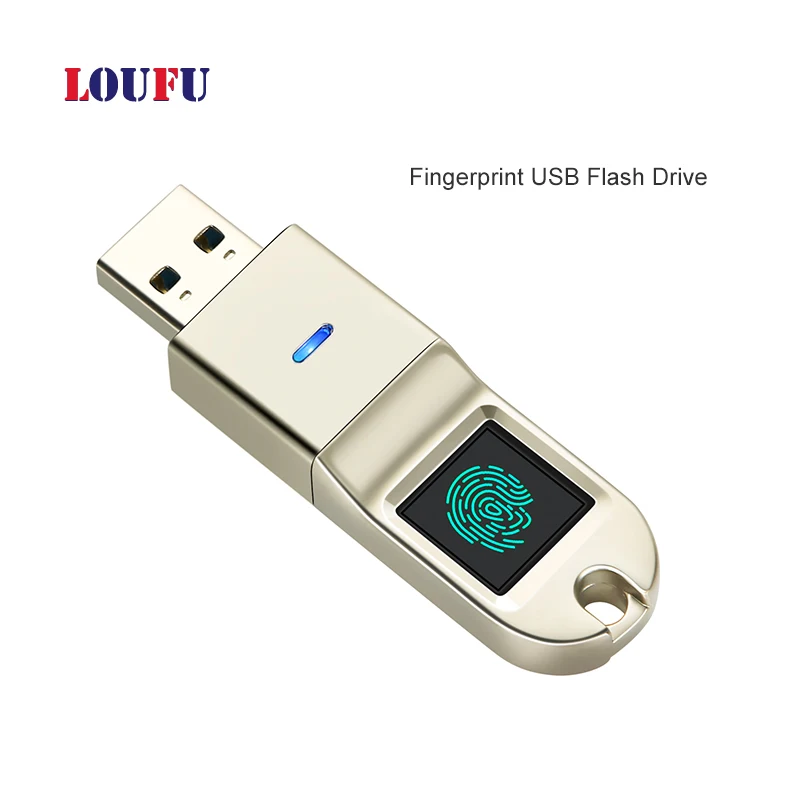 

Finger Print USB Drive 16GB 32GB 64GB USB 3.0 Memory Stick Fingerprint 128GB Pendrive For Personal Customized