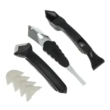 

7PCS/Set Caulking Tools Kit Sealant Finisher Smooth Scraper Grout Tools Glue Nozzle Tile Dirt Tool Spatula Glue Shovel Remover