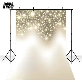 

DAWNKNOW Golden Sparkle Photography Background Backdrop For Photographers Photocall Newborn Wedding Celebrate Photo Studio GY137