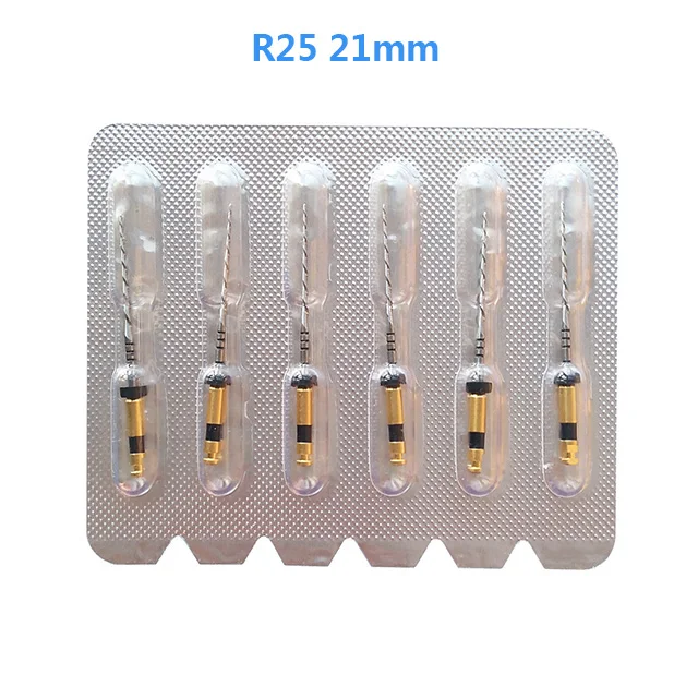 Стоматологические красные файлы Reciproc Reciprocing R25 ...
