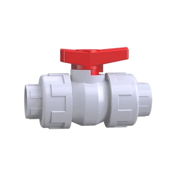 

20-32mm Inner Diameter UPVC Thicken Ball Valve Plastic Switch Ball Valve Water Pipe Valve Aquarium Accessories