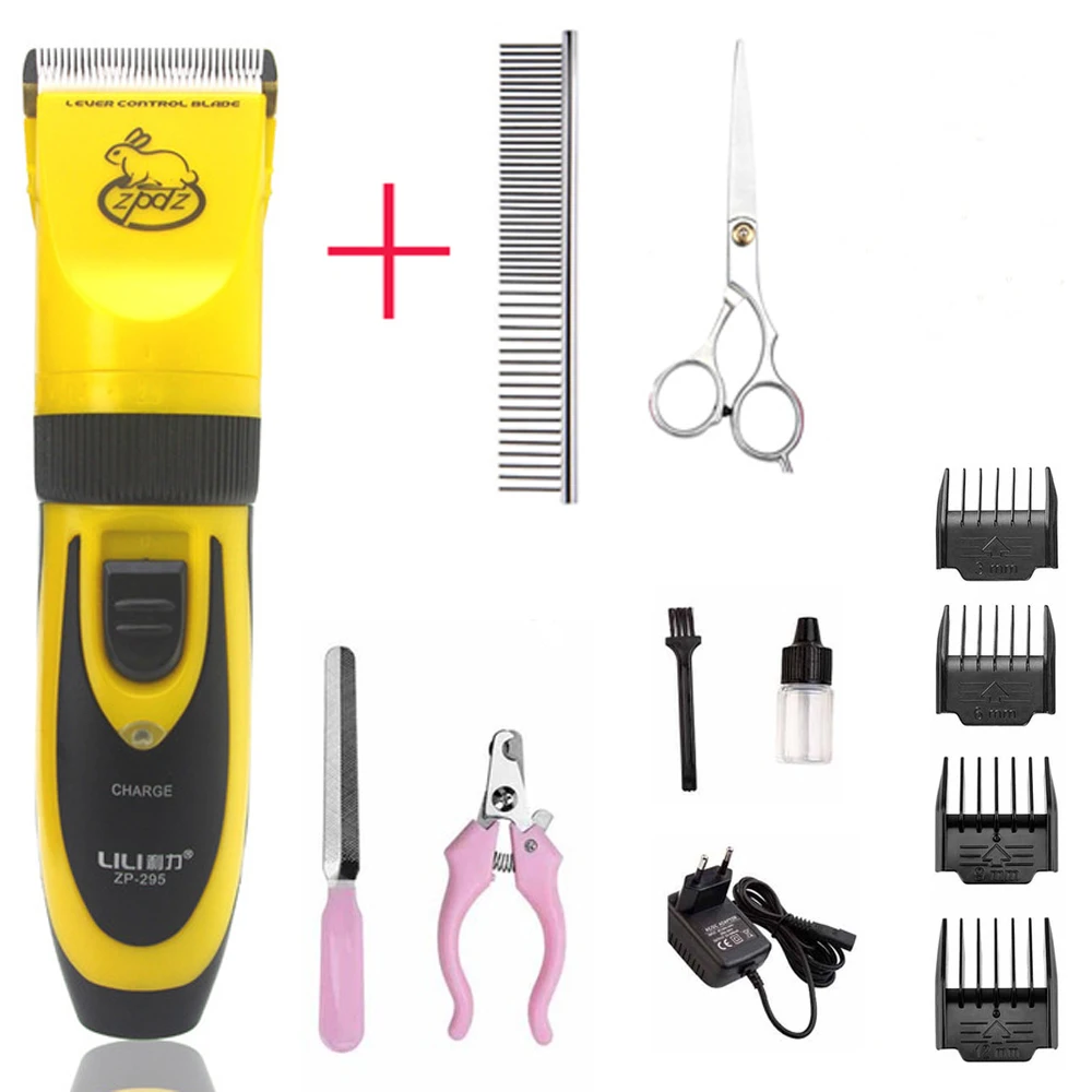 Professional LILI 295 Pet Dog Hair Trimmer Scissors 35W Dog Rabbits Hair Shaver Powerful Horse Grooming Cutting Machine