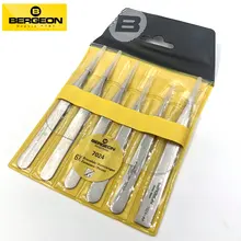 Bergeon 7024-P06 набор из 6 B-Jet антимагнитные пинцеты часовщиков