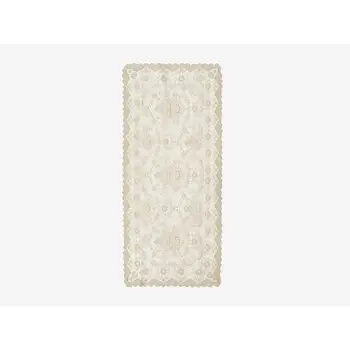 

Knitting Board Patterned Console Cloth Spring Cappucino