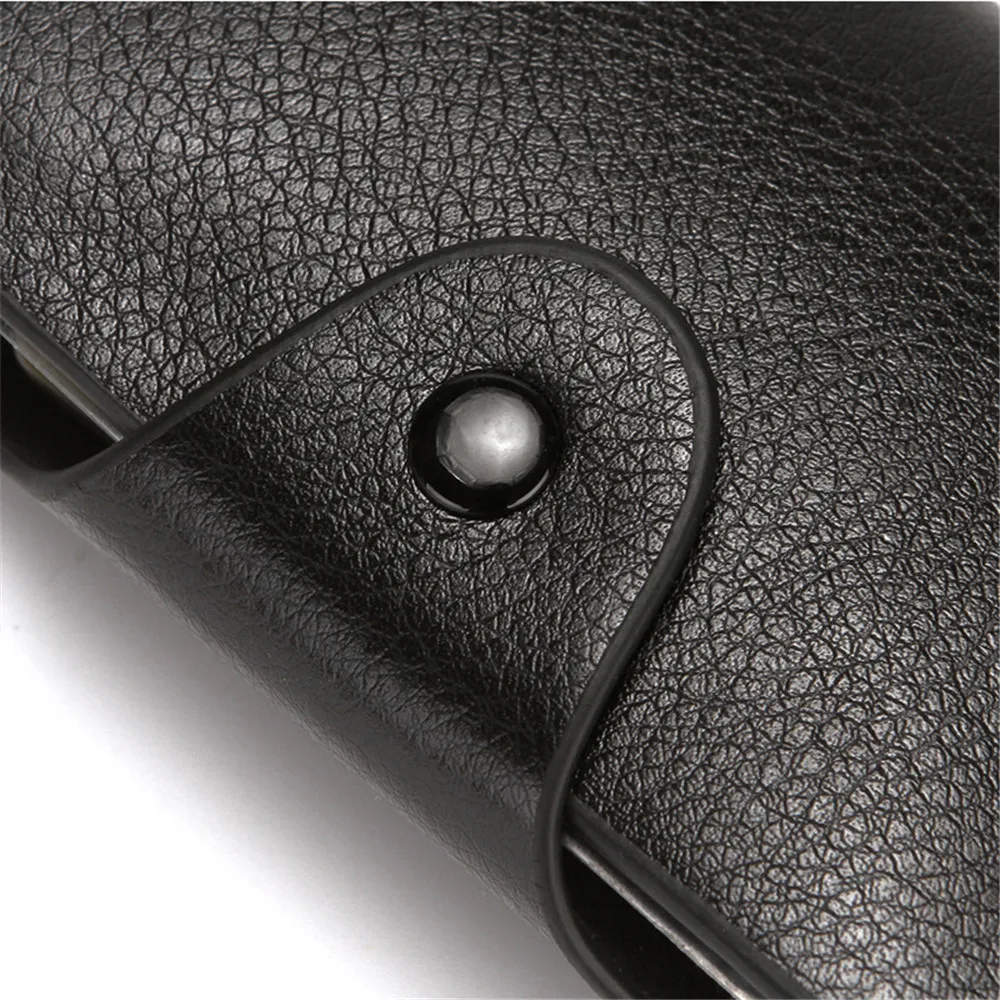 PU Mini Business Card Holder Cover Men Leather Credit Card Wallet Bag Credit/ID/Bank Holder Case Purse