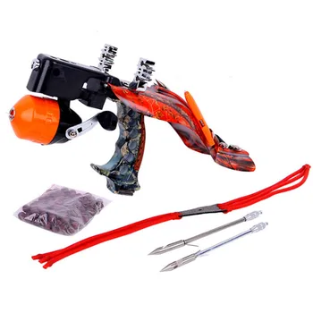 

Infrared Slingshot Fishing Hunting Set Pro Fish Shooting Arrow Catapult Outdoor Launcher or Outdoor Fishing Hunting Accurate