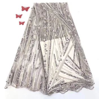 

Wine Hot Sale Nigerian Lace Fabrics Fashion African Kano cotton Swiss Voile Lace In Switzerland High Quality Lace