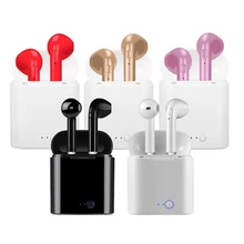 I9s i7s tws fone de ouvido sem fio bluetooth estéreo fone com caixa carregamento para iphone 6 7 8 x android ios sistemas